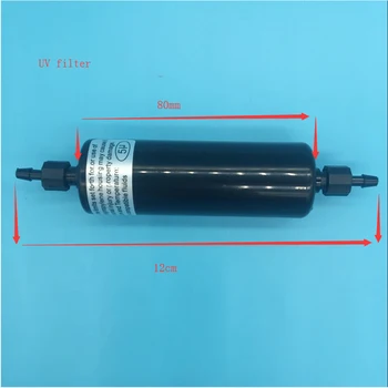 Sistema de Tinta a granel de 80mm de 5 micras de largo Tinta UV Filtro para la Flora Gongzheng Crystaljet Infiniti UV de cama plana de la impresora de tinta fliter 12mm