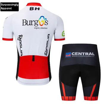 Los hombres BH Jersey de Ciclismo Conjunto de 2019 Pro del Equipo Blanco de Verano Ropa Ciclismo Traje Transpirable de secado Rápido Ropa ciclismo Ciclismo 16D Gel