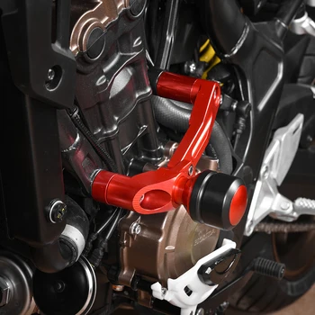 Parabrisas Parabrisas Accidente controles Deslizantes Marco Protector del Protector del Motor de los Faros Parrilla Cubierta portaequipajes Para Honda CB650R 2019 2020