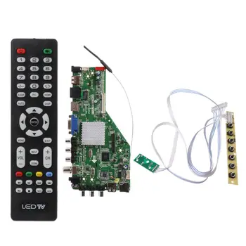 Envío gratuito de redes Inteligentes MSD338STV5.0 TV Inalámbrico Controlador de la Junta Universal LCD LED Controlador de la Junta de Android Wifi ATV