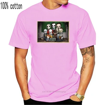 Halloween T-Shirt de 4to Grado Divertido Horror Michael Myers, Jason Voorhess Que Chucky 2Xl 12Xl de la Camiseta