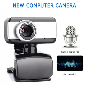 Mini PC de la Computadora de la Cámara Web cámara web de alta definición Portátil de Escritorio USB2.0 de la cámara web 480P Web Cam con Micrófono para la transmisión en Vivo de Video