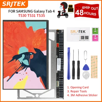 SRJTEK LCD Para Samsung Galaxy Tab 4 T530 T531 SM-T530 T535 SM-T531 SM-T535 de la Matriz de la Pantalla LCD del Panel de la Pantalla de la Tableta de la PC de Reemplazo