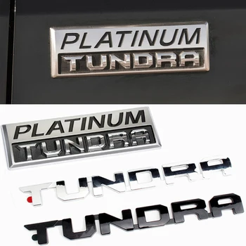 ABS Auto Lado de la etiqueta Engomada de la Cola para el Toyota Tundra Platnum 1794 Edition 4X4 Carta Emblema 3d Exterior de la Placa de identificación de Recogida Nueva Reforma