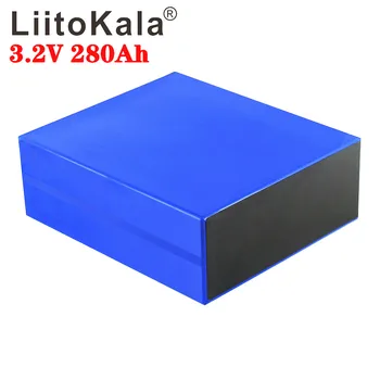 4PCS LiitoKala 3.2 V 280Ah lifepo4 batería de BRICOLAJE 12V 280AH batería recargable para la E-vespa RV sistema de almacenamiento de Energía Solar