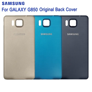 Para Samsung Galaxy Alpha G850 G850F G850Y G850K G850A G850F G850V Tapa Trasera de Batería de la Puerta de la Vivienda Original de las Piezas de Reparación