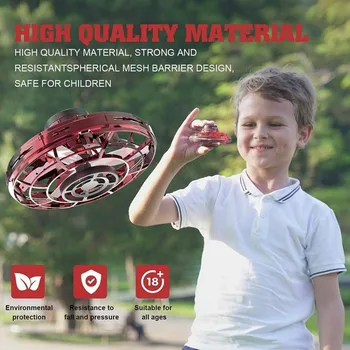 2020 Nuevo Mini OVNI Juguetes Voladores Fidget Spinner de la Inducción de la Aeronave Regalos para los niños los Niños Quadrocopter Juguetes de Descompresión de Juguete