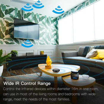 WiFi INFRARROJOS de Control Hub Smart Home Blaster Inalámbrico de Infrarrojos de Control Remoto a través de Smart Vida Tuya APLICACIÓN Trabajar con Alexa principal de Google