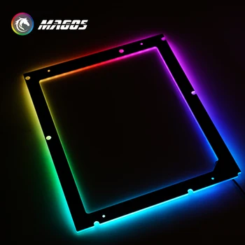 M/B Luminoso de la Almohadilla de luz de fondo / Placa RGB, Sinfónica de 5V ARGB de SINCRONIZACIÓN se Utiliza Para ATX/MATX/ITX MOBO, Equipo Gamer MOD de la Contaminación lumínica