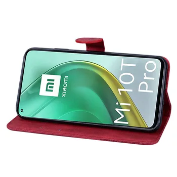 La mariposa de la caja del Teléfono Para el Xiaomi Mi 10T Pro Caso Mi10T 10 T 5G Cubierta para Xiaomi Mi 10T Lite Funda de Cuero Flip Wallet Tapa de la Tarjeta
