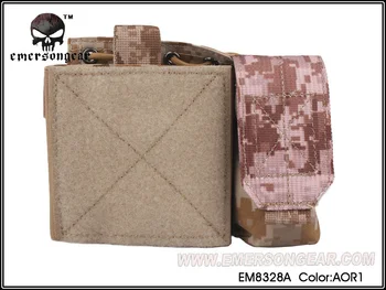 Emerson SAF Panel de Administración de MAPA de la bolsa de Molle militar airsoft painball equipo de combate EM8328 Bolsas de Ocio
