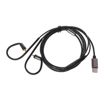 MMCX Tipo C Auricular Cable de Audio de Micrófono De Auriculares Shure SE215/315/535/846/425 634A