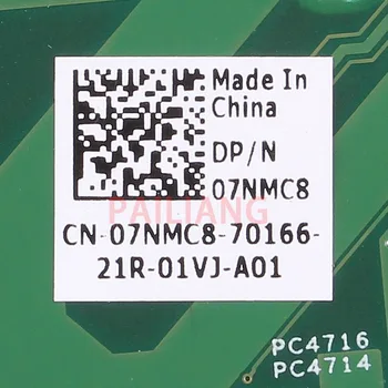 Ordenador portátil de la placa madre para DELL Inspirion 14R N4050 HD 6470M PC Mainboard HM65 07NMC8 01X1HJ 48.4IU15.01M 10315-1M completo tesed DDR3
