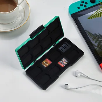 Para Nintendo Interruptor de 16 en 1 Juego de Tarjetas de Caso a prueba de Golpes Duros de la Cubierta de Shell de Almacenamiento Protector de Cuadro Para Nintendo Interruptor Accesorios