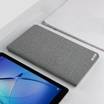 Tela de algodón de la caja de la Tableta de Samsung Galaxy Tab, Un 8.4