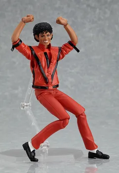 Figma 096 Michael Jackson Thriller de MJ Articulación Móvil Articulado de PVC Muñeca Juguetes Decoración de 14cm