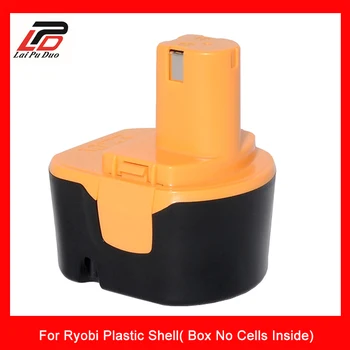 Laipuduo Recargable caja de la Batería Para Ryobi 12v NI-MH NI-CD carcasa de Plástico( Cuadro No en el Interior de las Células)