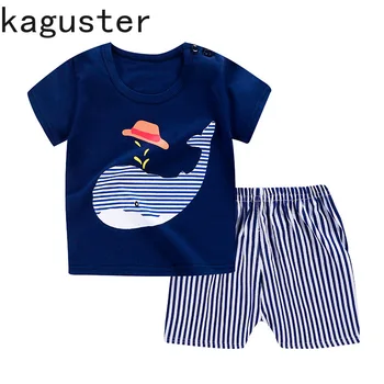 De niño Ropa de Niños Niñas Trajes de Verano para Niños de Conjuntos de Camisetas pantalones Cortos Casual Cómodo para los niños de verano de la playa de cosas baratas