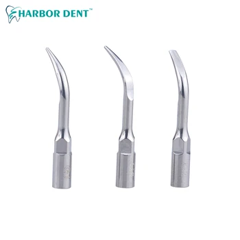 Dental Ultrasónica Aire Escarificador con 3 Consejos para la Limpieza de los Dientes De 2/4 Agujeros de la pieza de mano Blanquear los Dientes Limpiador de Equipo Dental