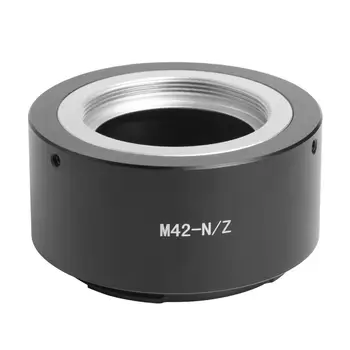 M42-NZ Alta Precisión de la Lente Adaptador de Montaje del Anillo de la Aleación de Aluminio para la Lente M42 para Nikon Z Montaje de Cámara sin espejo