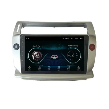 4G LTE, Android 10.1 Para Citroen C4 C-Triomphe C-Quatre 2004-2009 Multimedia Estéreo del Coche Reproductor de DVD de la Navegación GPS de Radio