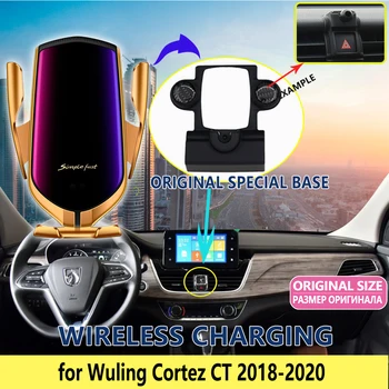 Coche Teléfono Móvil Titular para Wuling Cortez CT Cortés 2018 2019 2020 Teléfono de Soporte del Aire de Ventilación Accesorios para el iphone