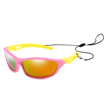 Nuevo Polarizado Niños Ciclismo Gafas de Sol Niños de las Niñas de Bebé de Calidad de Deporte Gafas de sol de los Niños UV400 Gafas con el Caso