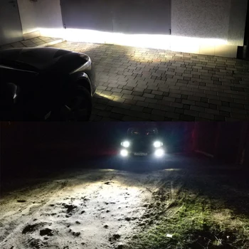 Coche de la Lente LED Luz de Niebla De Ford Ranger 2005-Parachoques Delantero de la Niebla de la Lámpara DRL Luz de conducción Diurna, Blanco, Amarillo, Ámbar 12V
