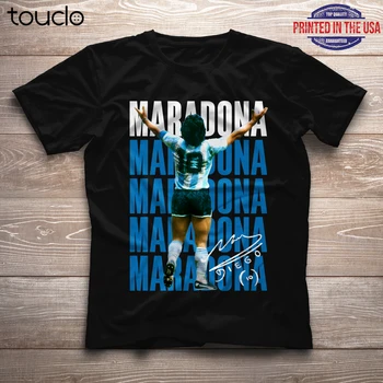 Diego Maradona leyenda del fútbol RIP unisex camiseta