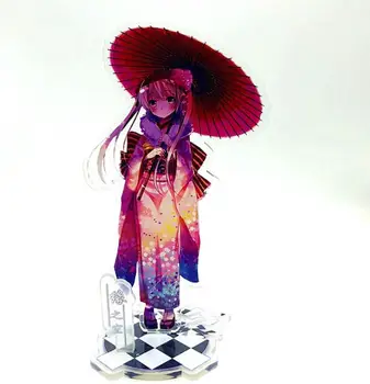 1pc Anime Lindo En la Soledad de la Figura de Acrílico del Soporte de la Figura Juguetes Yosuga No Sora Sora Kasugano Chica Modelo de la Placa Titular de Escritorio de Regalo
