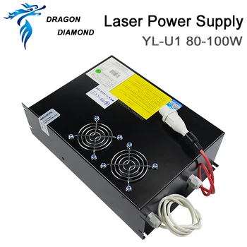 DRAGÓN DIAMANTE YL-U1 100W Yongli fuente de Energía Láser para 80W-100W del Laser del CO2 del Tubo