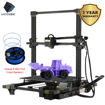 ANYCUBIC Impresora 3D Kit de Quirón más reciente Plus Tamaño 400*400*450 mm de FDM 3d de la impresora de Alta Precisión Gadget Filamento de la Impresora impresora 3d