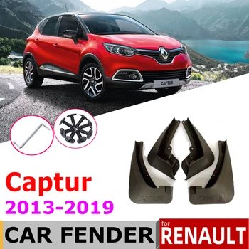 Mudflap Guardabarros Renault Captur Samsung QM3 2019~2013 Guardabarros Colgajos de Barro Protector de Salpicaduras de Accesorios de 2018 2017 2016