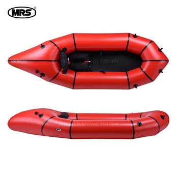 [MRS][Ponto]Micro rafting sistemas de rojo ultra-luz inflable packraft Kayak barco para la pesca, ir de excursión