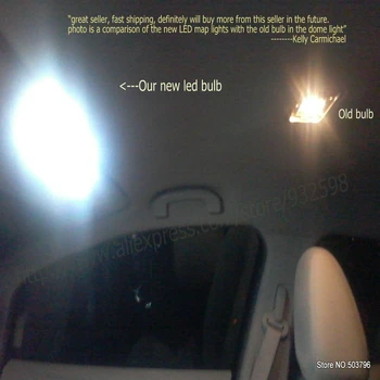 Luces interiores Led Para el Fiat 500e 2013+ 5pc Luces Led Para los Coches kit de iluminación automotriz bombillas Canbus