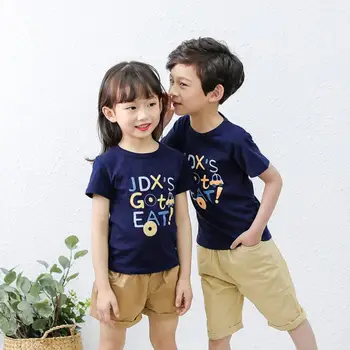 Bebé niños niñas t-shirt de verano de algodón de la camisa para 2-10T poco tops de niños ropa de niños de dibujos animados de coches lindo Camisetas unisex camiseta 1pcs
