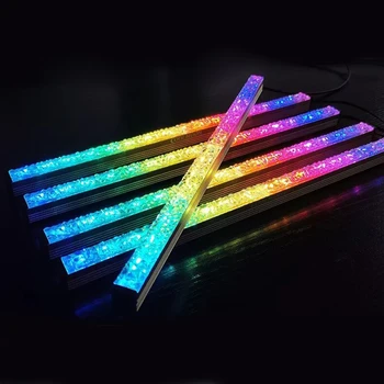 Lente de diamante ARGB de Luz LED de la Barra de Accesorios Ordenador en Casa, para el Caso de PC Chasis del Ordenador, Luz Decorativa