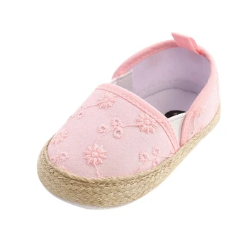Las Niñas de bebé de Otoño Zapatos Casual antideslizante suela Suave Niño Zapatos Dulce Accesorios de Pelo de la Muchacha del Bebé Accesorios