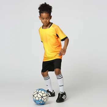 De alta Calidad camisetas de fútbol de 2018 2019 niños de jersey de fútbol de entrenamiento de vestir en blanco para hombres camisetas de fútbol de conjunto de los niños de fútbol conjuntos de uniformes