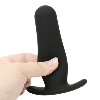 IKOKY Inflable Plug Anal Masaje de Próstata Ampliable Butt Plug Anal Dilatador de los Juguetes Sexuales para Mujeres de los Hombres de Silicona