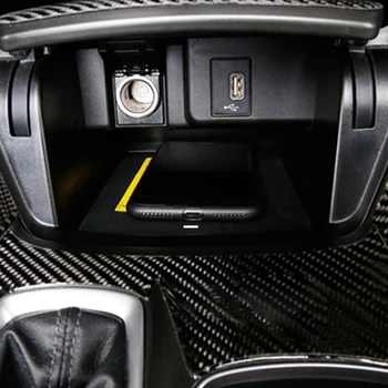 10W coche QI de carga inalámbrica, teléfono cargador de placa de carga inalámbrica cargador de móvil de los accesorios para Honda Accord 2018 2019 2020
