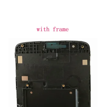Original Para LG K8 LTE K350 K350N K350E K350DS Pantalla LCD con Digitalizador de Pantalla Táctil de Montaje Con marco de envío gratis