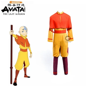 El Anime De Avatar The Last Airbender El Avatar Aang Traje De Cosplay Encargo Cualquier Tamaño