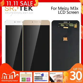 Nuevo Original 5.5 Para Meizu M3X Pantalla LCD para Meilan X M682Q M3X LCD de la Pantalla Táctil del Panel Digitalizador Asamblea M3X LCD de Reemplazo