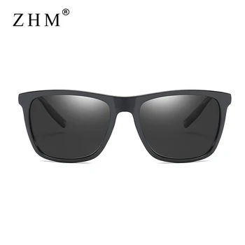 2020 Hombres Polarizado Gafas de sol de Diseño de Moda de la Plaza de Conducción Gafas de Sol de Espejo Tonos Gafas de Oculos De Sol UV400 Gafas
