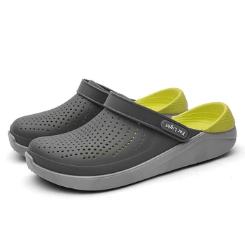 Ajustable de Verano Zapatillas de los Hombres Anti Skid Sandalias de Goma Mujeres Transpirable Playa Flip Flops al aire libre Zapatos de Vadeo por Vocación
