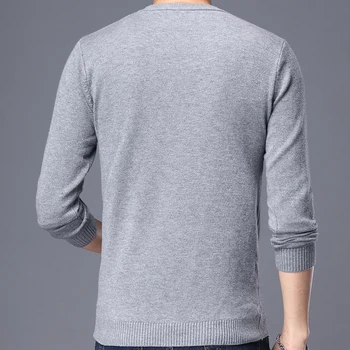 2020 de la marca casual vintage de punto suéter de los hombres jersey de ropa de moda de ropa de punto caliente del invierno para hombre de los suéteres pullovers 81366