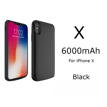 2019 6000mAh Cargador de Batería Caso Para iPhone Xs Max/Xr Caso de Copia de seguridad Externa del Cargador del Banco del Poder de Caso Para el iPhone Xr/Xs Max
