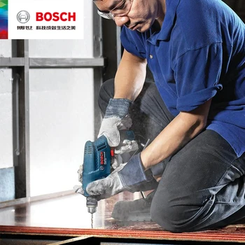 Bosch GBM340 Hogar taladro eléctrico multi-propósito de mano de la pistola de perforación 220V enchufe de alimentación de cc
