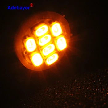 50 X Auto del Coche LED T10 194 W5W de 8 led 1206 smd 3020 LED de Cuña de Luz de la Lámpara del Bulbo 8 SMD mayorista de coche led accesorios de Adebayor
